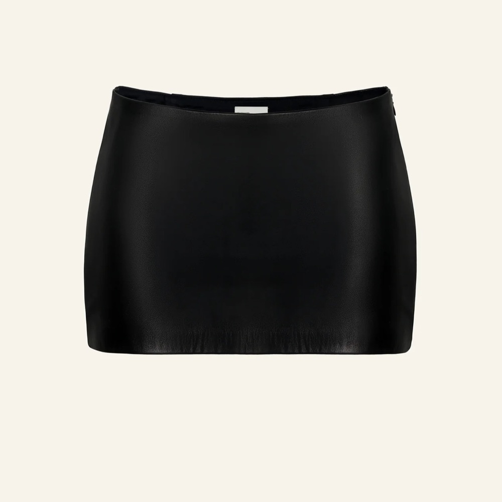 CULTNAKED Mini faux leather skort